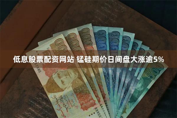 低息股票配资网站 锰硅期价日间盘大涨逾5%